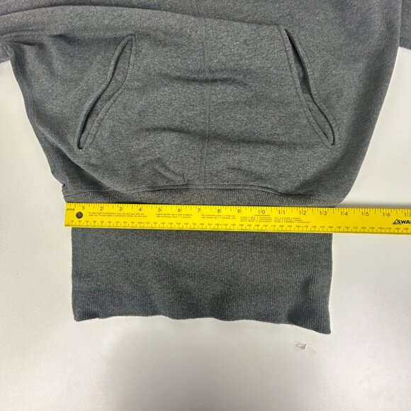 Lululemon Flashback Pullover Women 4 Hoodie‎ Grey Dolman Oversized Sweatshirt - Picture 10 of 13